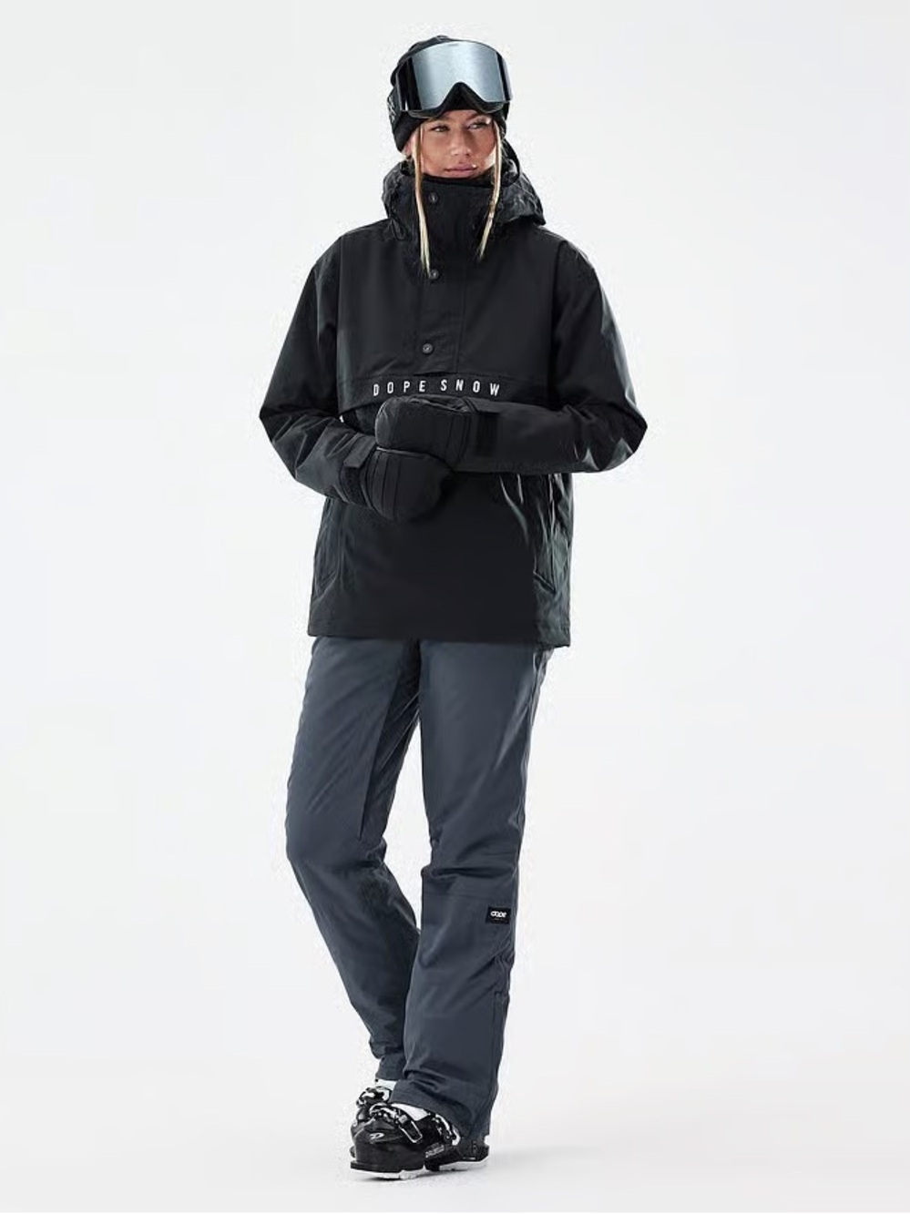 DOPE Women's metal blue Snow/Ski Pants